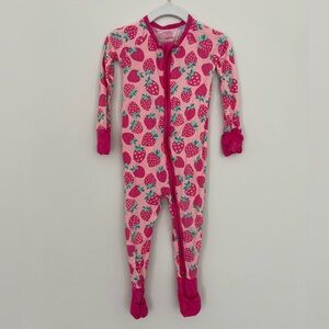 Limited Edition Little Sleepies Sweet Strawberry Zippy 12-18 Months